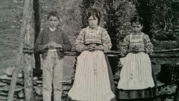 ep fotolos tres pastorcilloslosse aparecio la virgenfatima