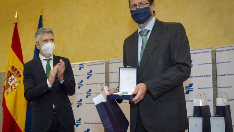 ep grande-marlaska y castro acebes durante el acto ep grande-marlaska y castro acebes durante el acto