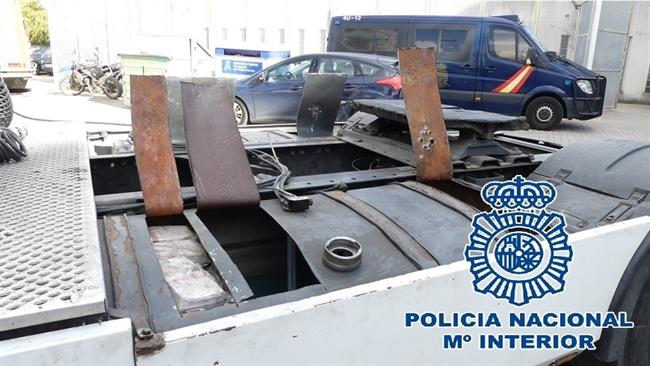 Interceptados en Algeciras 380 kilos de hachís ocultos en un camión | EUROPA PRESS/POLICÍA NACIONAL ep interceptadosalgeciras 380 kiloshachis ocultosun camion
