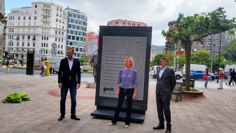 Juanan Goñi, Ana Urrutia y Jon Ander de las Fuentes, de Guuk | Europa Press ep juanan goni ana urrutia y jon ander de las fuentes de guuk