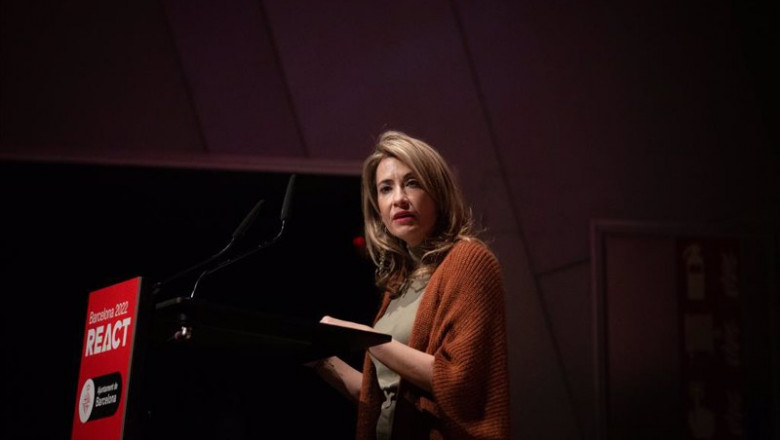 ep la ministra de transportes raquel sanchez interviene en la clausura de la segunda edicion de las
