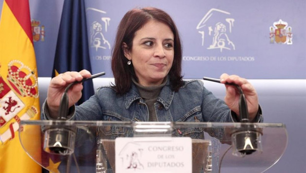 ep la portavoz del psoe en el congreso adriana lastra en rueda de prensa tras las reuniones del