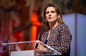 ep la vicepresidenta de transicion ecologica teresa ribera en la presentacion del bforplane el