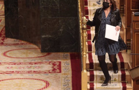 ep la vicesecretaria general del psoe adriana lastra acude a intervenir en el congreso