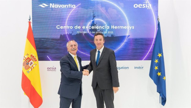 ep luis furnells presidente ejecutivo del grupo oesia y ricardo dominguez presidente de navantia