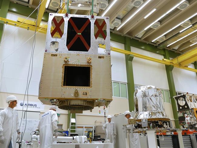 ep maniobraintegracionmodulopropulsionsatelite sentinel-6a