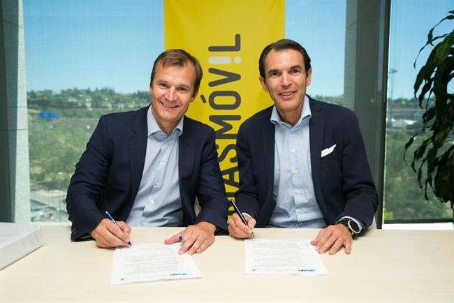 Meinrad Spenger (MásMóvil) y José Antonio López (Ericsson España) | MÁSMÓVIL ep meinrad spenger masmovil y jose antonio lopez ericsson espana