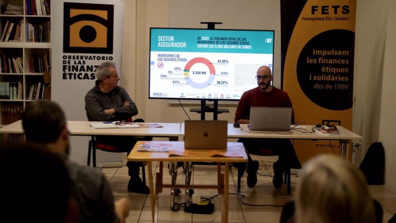 Presentación del Barómetro de las Finanzas Éticas y Solidarias 2020 realizado por el Observatorio de las Finanzas Éticas | OBSERVATORIO DE LAS FINANZAS ÉTICAS ep presentacion del barometro de las finanzas eticas y solidarias 2020 realizado por el observatorio