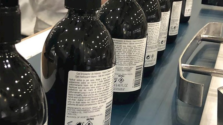 ep produccion de geles hidroalcoholicos en la fabrica de vacarisses barcelona catalunya espana