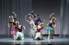 ep puesta en escena de una obra del ballet nacional de espana