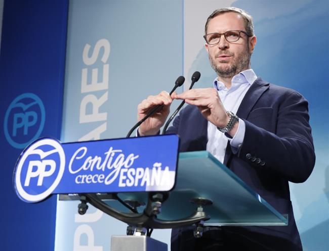 Rueda de prensa del vicesecretario de Política Social del PP, Javier Maroto | EUROPA PRESS ep ruedaprensavicesecretariopolitica socialpp javier maroto 20180416163203
