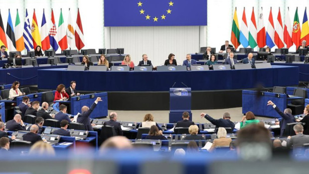 ep sesion plenaria del parlamento europeo en estrasburgo francia