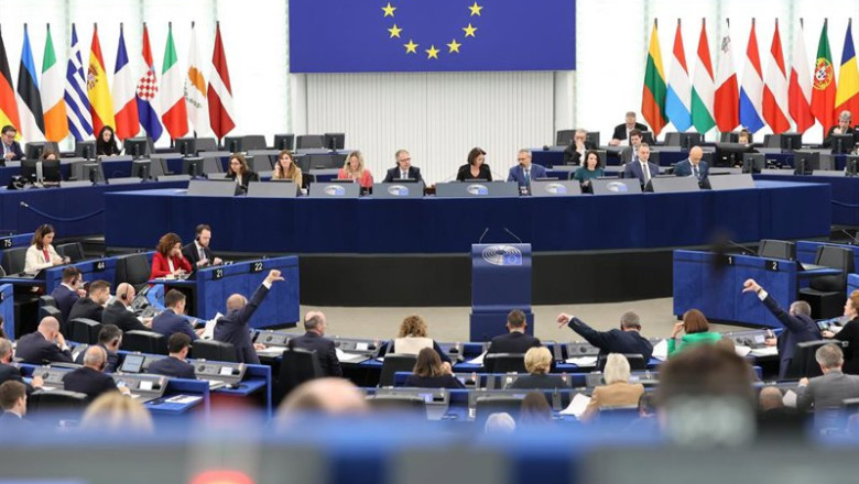 ep sesion plenaria del parlamento europeo en estrasburgo francia