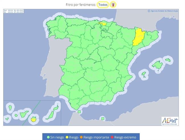 Tiempo lluvias fin de semana | AEMET ep tiempo lluviasde semana