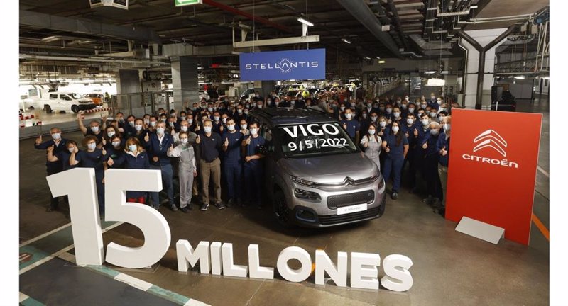 ep un citron berlingo se convierte en el vehiculo 15 millones producido en la planta vigo
