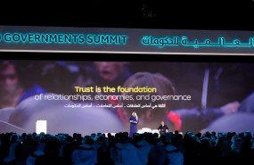 he mohammad abdullah al gergawi uae minister of cabinet affairs and chairman of the world governments summit at opening remarks 1 