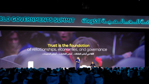he mohammad abdullah al gergawi uae minister of cabinet affairs and chairman of the world governments summit at opening remarks 1 