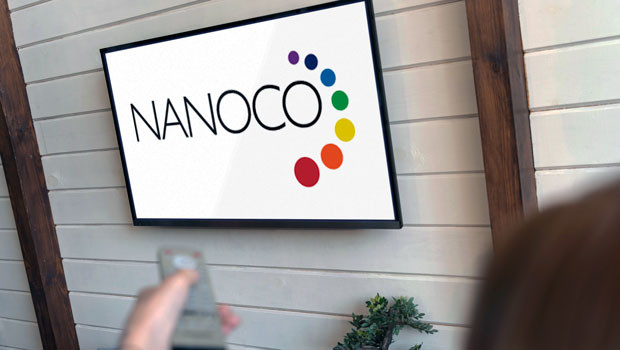 dl nanoco group quantum dot technology nanomaterials displays televisions tvs monitors screens logo