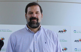 ep alfonso reyes en la presentacion del proyecto de investigacion muscular de la afe y fundacion dr