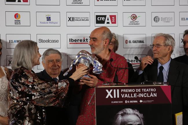 Alfredo Sanzol recibe el XII Premio Valle-Inclán de teatro | UNIDAD EDITORIAL ep alfredo sanzol recibexii premio valle-inclanteatro