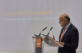 ep archivo   el vicepresidente del banco central europeo bce luis de guindos