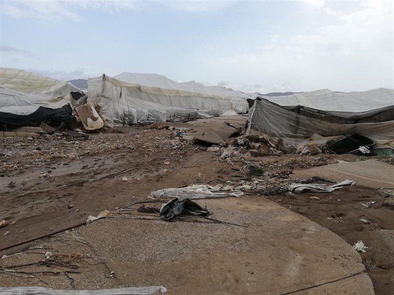ep danos por lluvias registrados en nijar almeria
