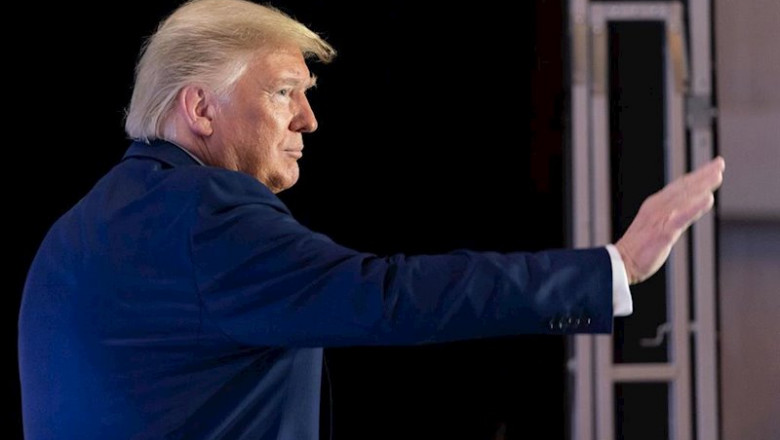 ep donald trump en un acto en washington