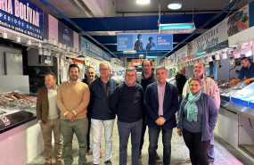 ep el conseller de agricultura pesca y medio natural del govern joan simonet y el consejero de