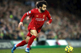 ep el delantero del liverpool mohamed salah en un partido de la premier league contra el norwich
