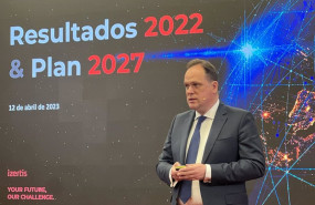 ep el fundador y consejero delegado de izertis pablo martin presenta este miercoles 12 de abril el