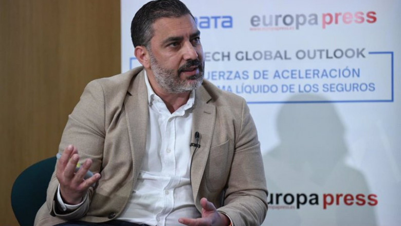 ep el head of insurtech en ntt data europe latam richard calvo interviene durante un encuentro
