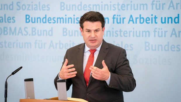 ep el ministro aleman de trabajo hubertus heil durante una rueda de prensa