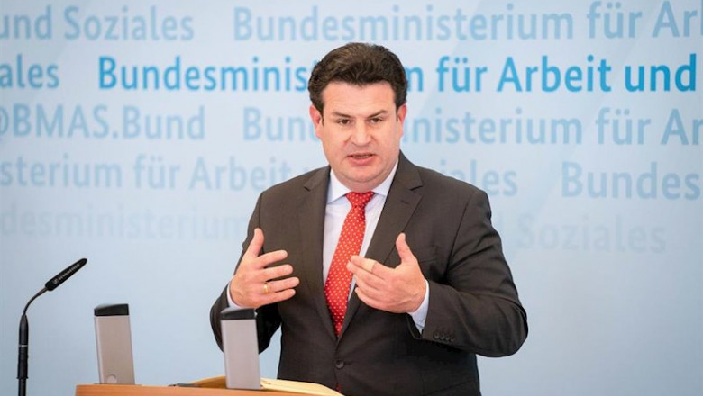 ep el ministro aleman de trabajo hubertus heil durante una rueda de prensa ep el ministro aleman de trabajo hubertus heil durante una rueda de prensa