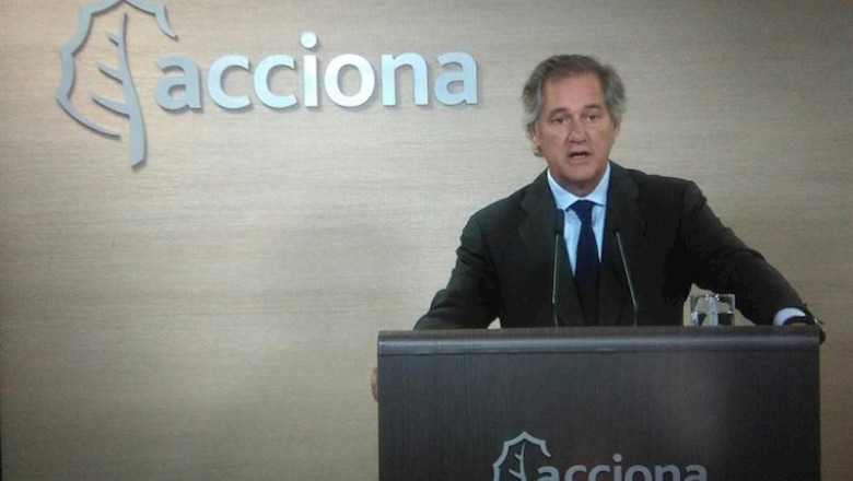 El presidente de Acciona, José Manuel Entrecanales, ante la junta de accionistas telemática del grupo | EUROPA PRESS ep el presidente de acciona jose manuel entrecanales ante la junta de accionistas telematica del