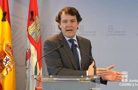 ep el presidente de la junta de castilla y leon alfonso fernandez manueco durante la rueda de prensa