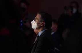 ep el presidente del gobierno pedro sanchez a su llegada al congreso anual de multinacionales por
