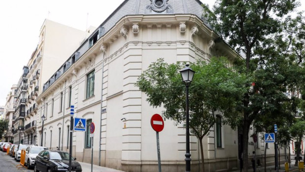 ep fachada del edificio de la fiscalia anticorrupcion en la calle manuel silvela n4 de madrid