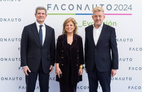ep francisco j riberas presidente de sernauto marta blazquez presidenta de faconauto y wayne