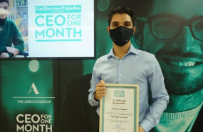 ep guillermo pujadas ganador de la iniciativa ceo por un mes del grupo adecco