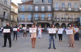 ep hosteleros se concentran en vigo para reclamar medidas de apoyo al sector