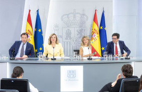 ep i d el ministro de transportes y movilidad sostenible oscar puente la ministra de educacion fp y