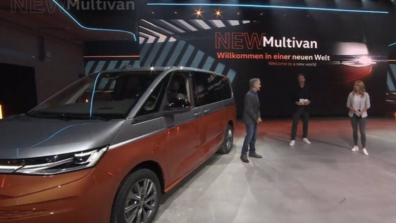Imagen de la presentación de la nueva Multivan. | VOLKSWAGEN VEHÍCULOS COMERCIALES ep imagen de la presentacion de la nueva multivan