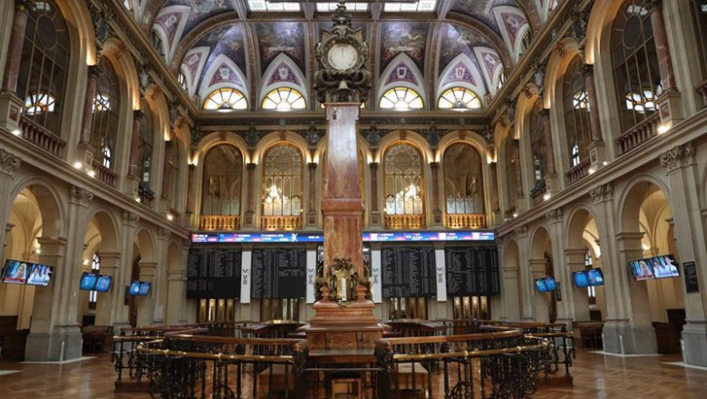 Marta Fernández Jara - Europa Press ep interior del palacio de la bolsa a 22 de abril de 2022 en madrid espana