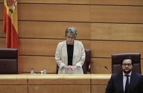 ep la presidenta de radio television espanola rosa maria mateo y el secretario segundo de la