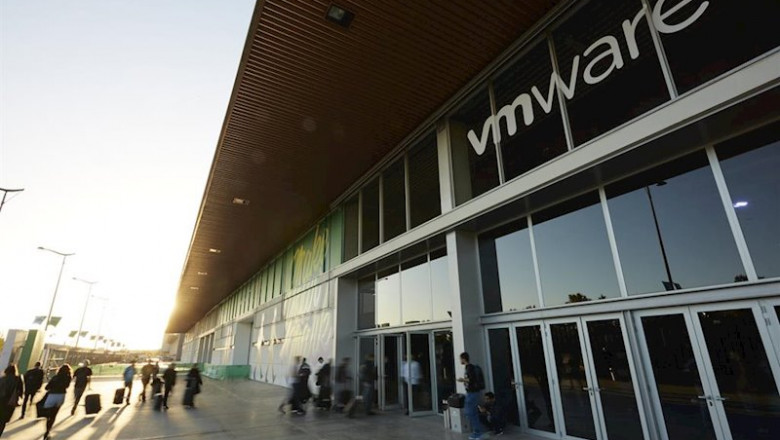ep logo de vmware en el evento vmworld 2019 ep logo de vmware en el evento vmworld 2019