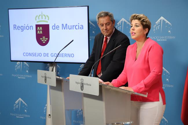 Los consejeros Noelia Arroyo y Fernando de la Cierva | CARM ep los consejeros noelia arroyofernandola cierva