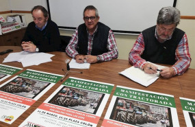 ep los responsables de uccl asaja y coag informan sobre la movilizacion del 11 de marzo