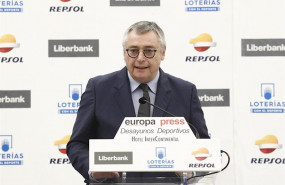 ep michael robinson en un desayuno deportivo de europa press en madrid