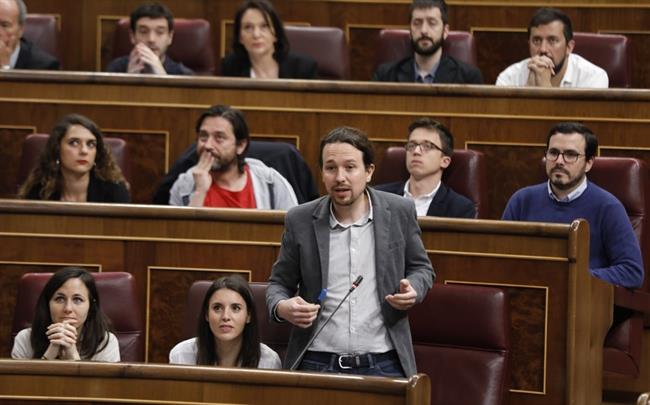 Pablo Iglesias y diputados de Unidos Podemos | EUROPA PRESS - Archivo ep pablo iglesiasdiputadosunidos podemos 20180906125002