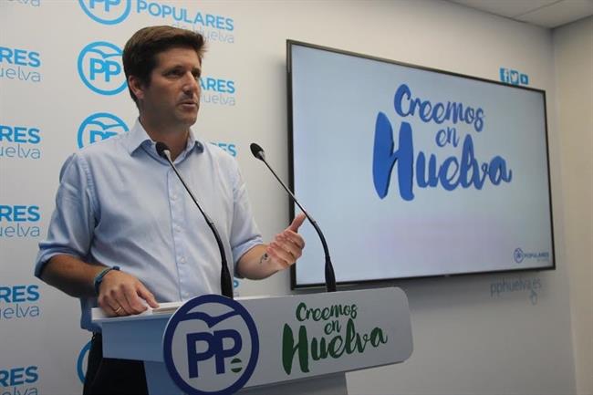 El parlamentario andaluz por el PP de Huelva Guillermo García Longoria. | EUROPA PRESS ep parlamentario andaluzpphuelva guillermo garcia longoria